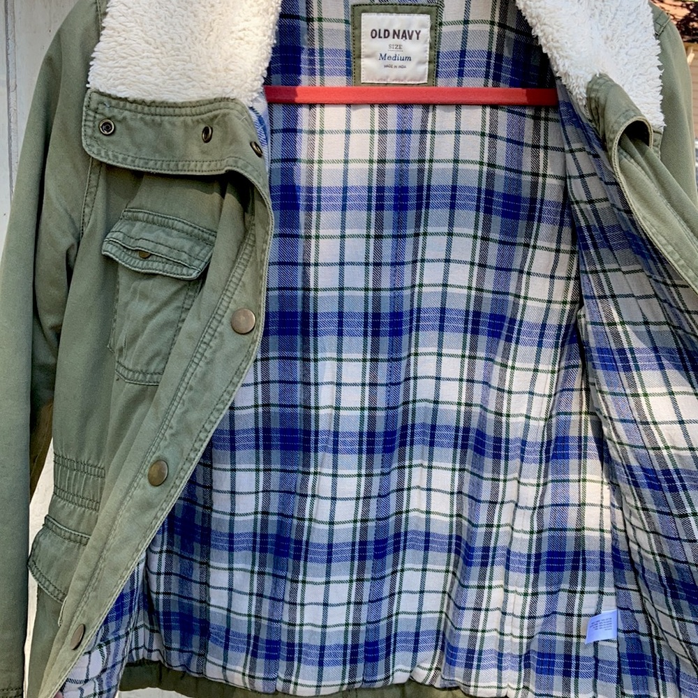 OLD NAVY: thick jacket